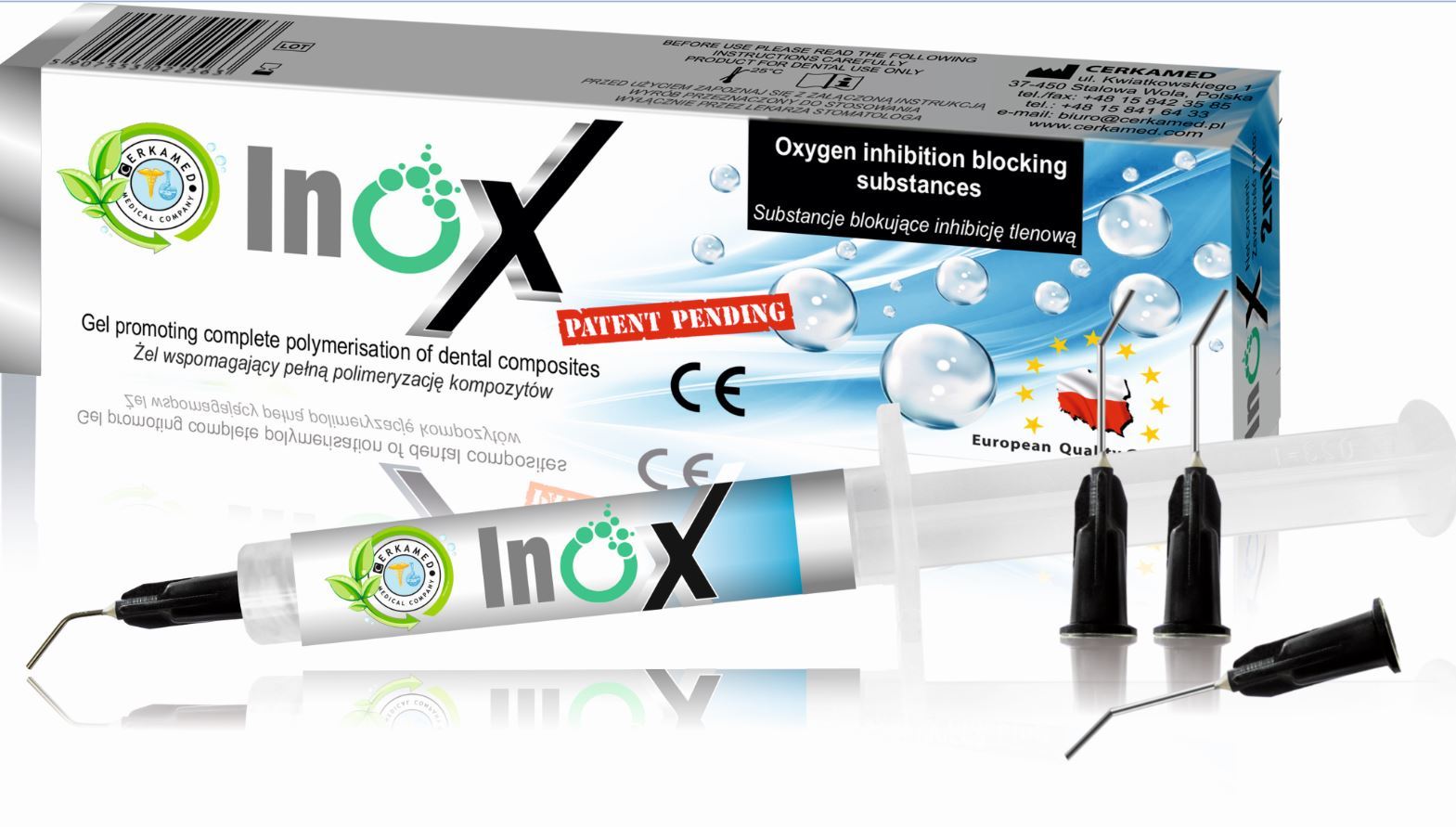 Inox γέλη προστασίας πολυμερισμού - 2ml
