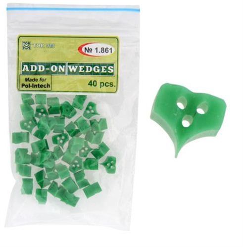 Σφήνες Add-On Πλαστικές Πράσινες 40τεμ