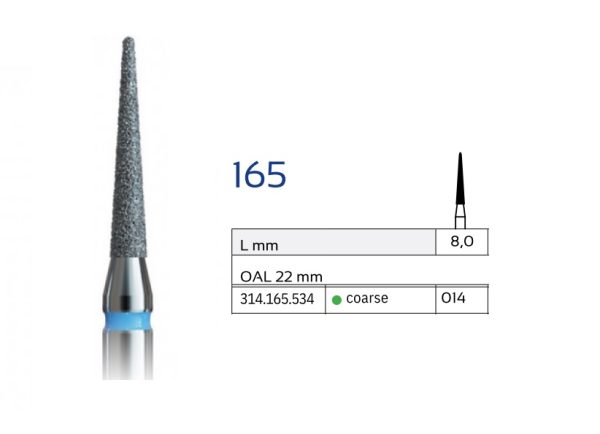 IQDent Diamond 165 Κυπαρίσσι σε διάφορα μεγέθη – 5τμχ